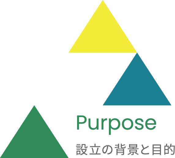 Purpose 設立の背景と目的